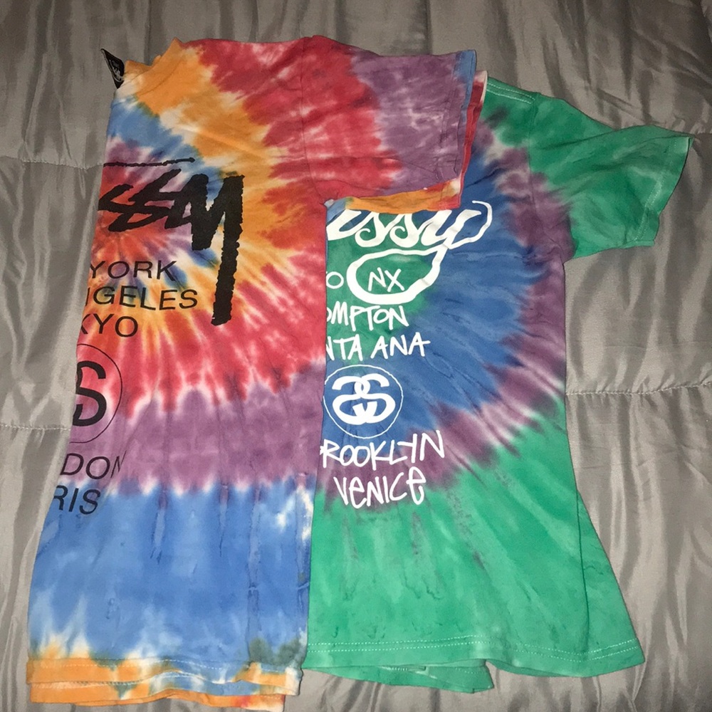 STUSSY tie dye